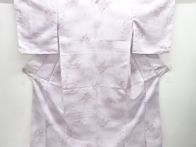 JAPANESE KIMONO / KOMON / UNUSED / FLORAL PLANTS